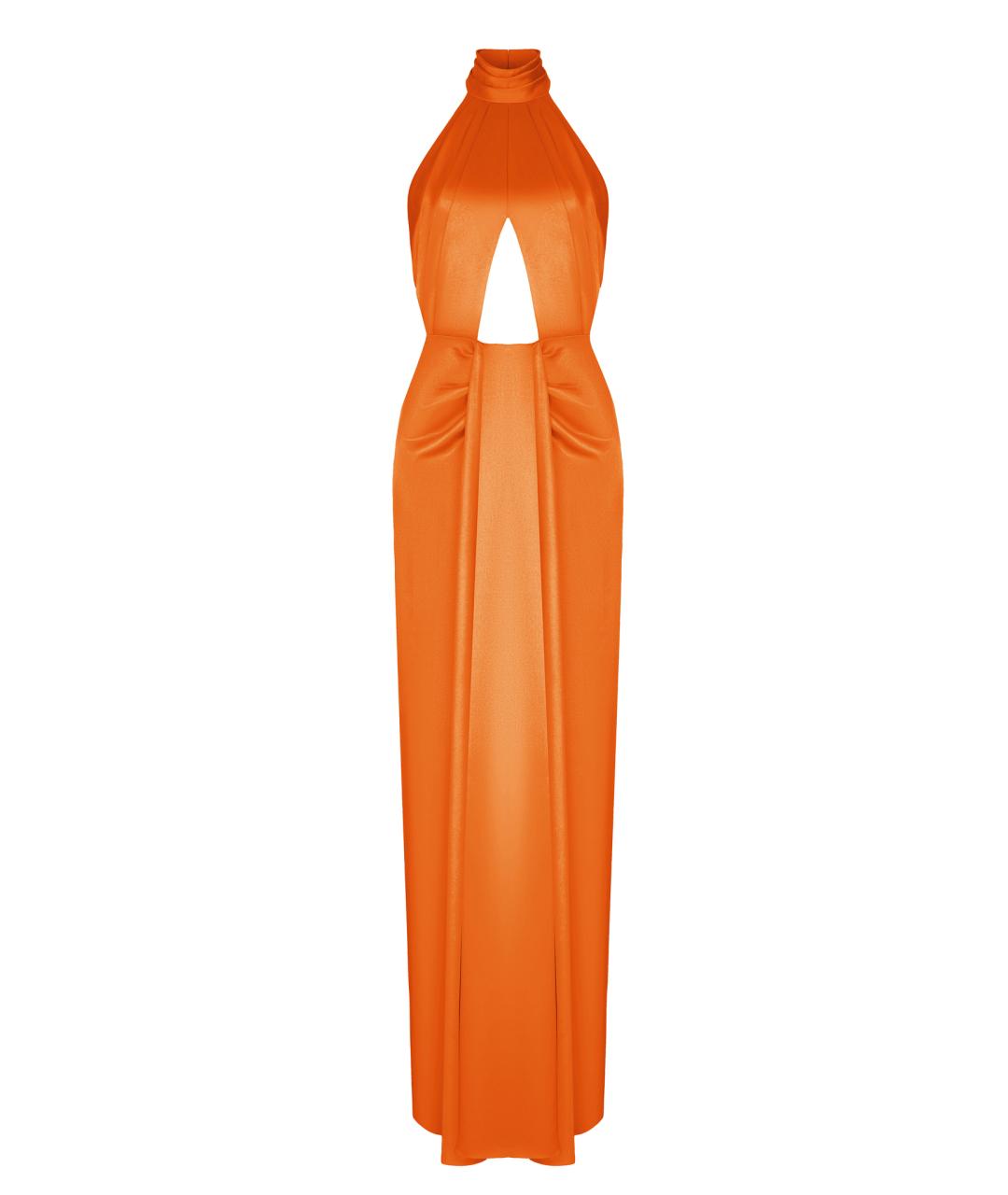 RASARIO Оранжевое полиэстеровое платье, фото 1
