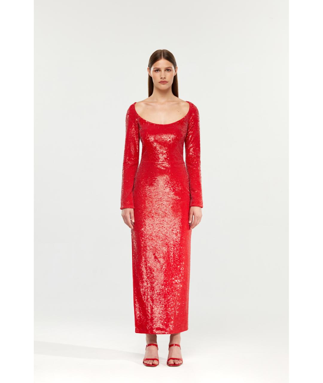 RASARIO Красное платье, фото 4