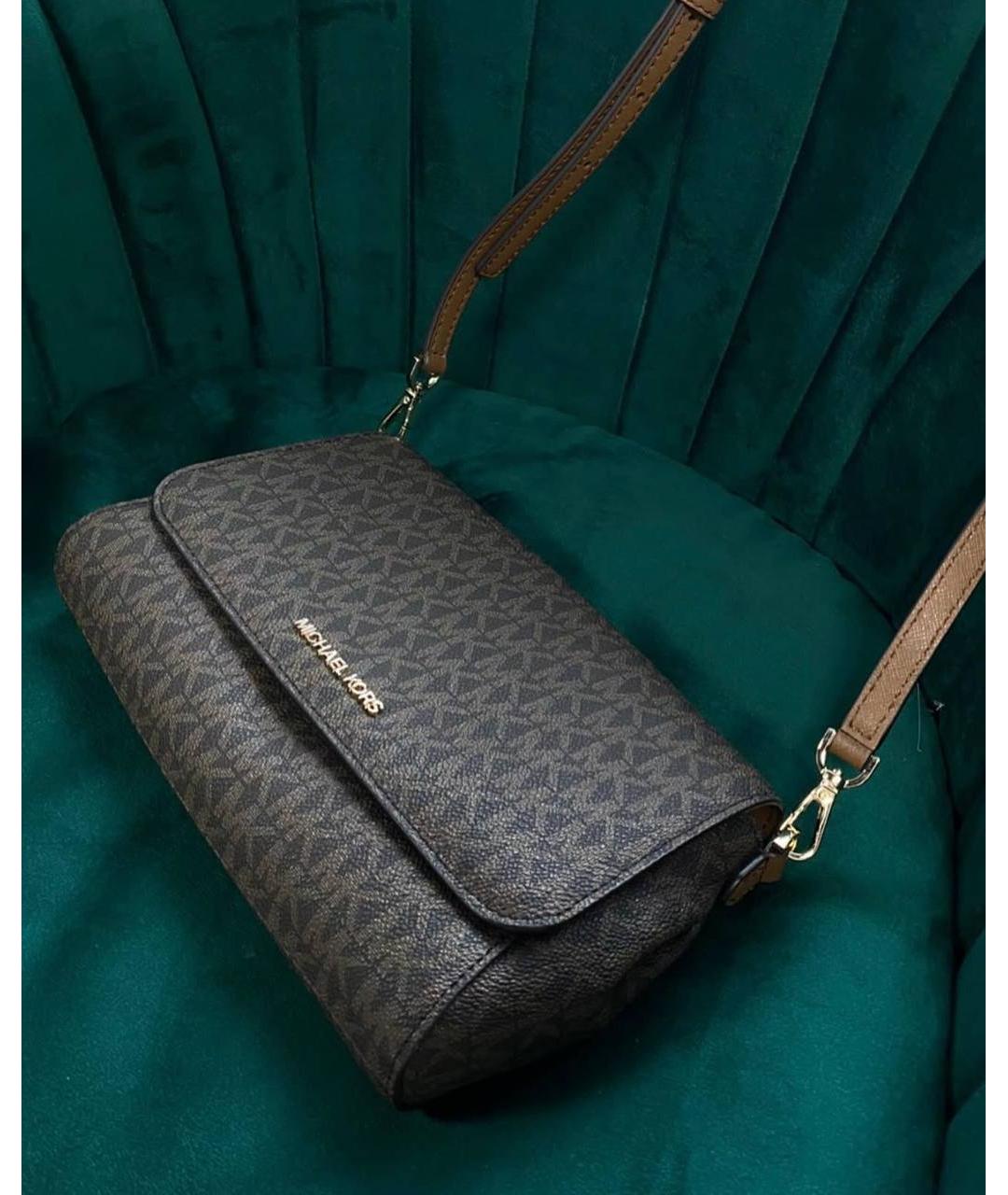 MICHAEL KORS Коричневая сумка через плечо, фото 5