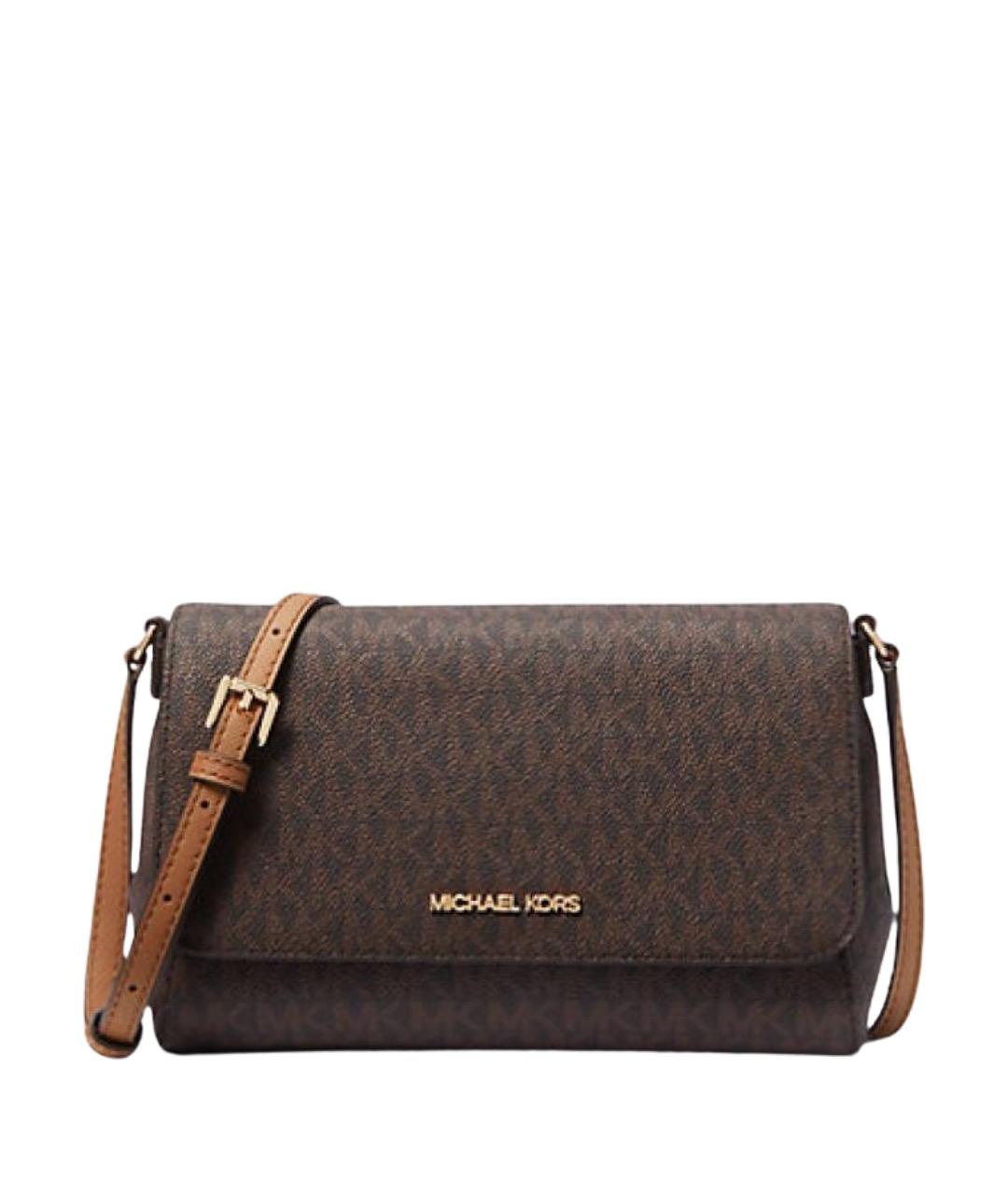 MICHAEL KORS Коричневая сумка через плечо, фото 1