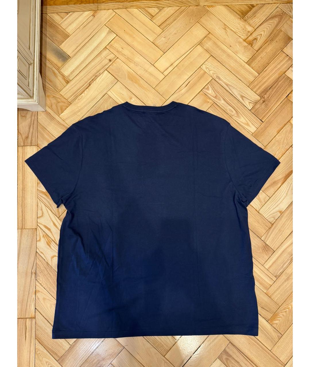 POLO RALPH LAUREN Серая хлопковая футболка, фото 2