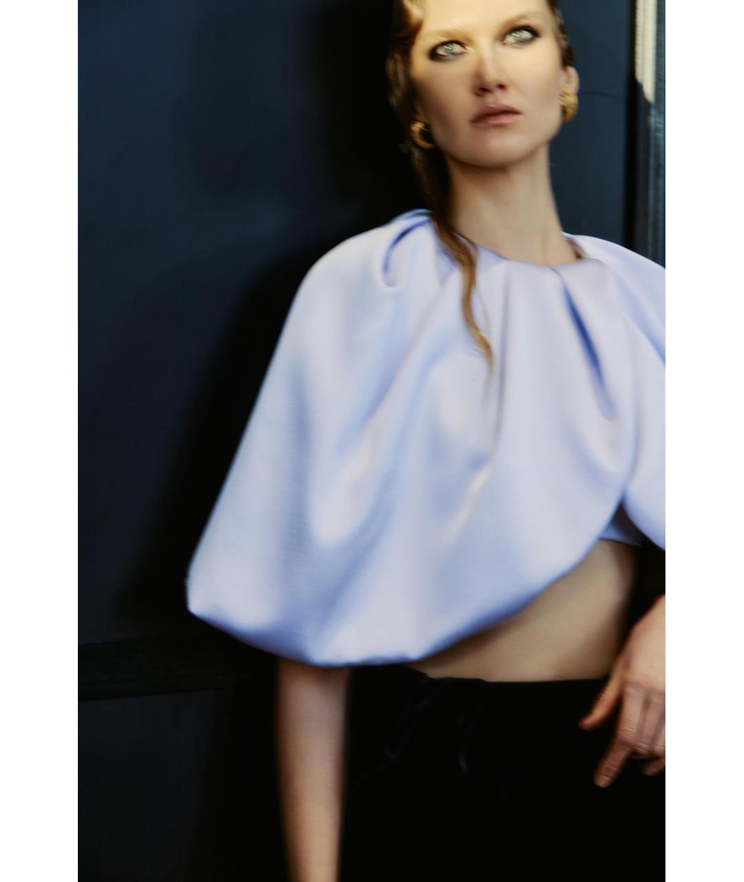 RASARIO Фиолетовая полиэстеровая блузы, фото 4