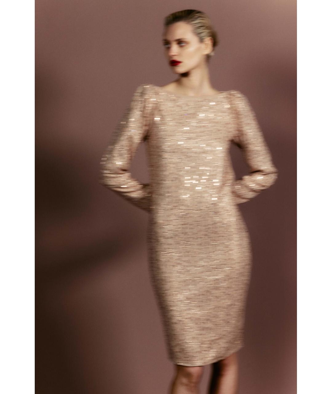 RASARIO Черное шифоновое вечернее платье, фото 4