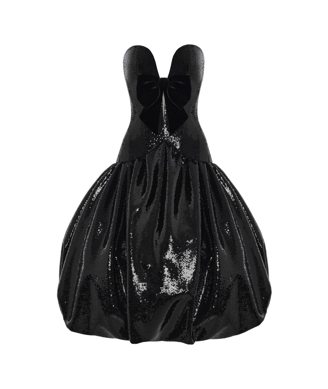 RASARIO Черное полиэстеровое вечернее платье, фото 1