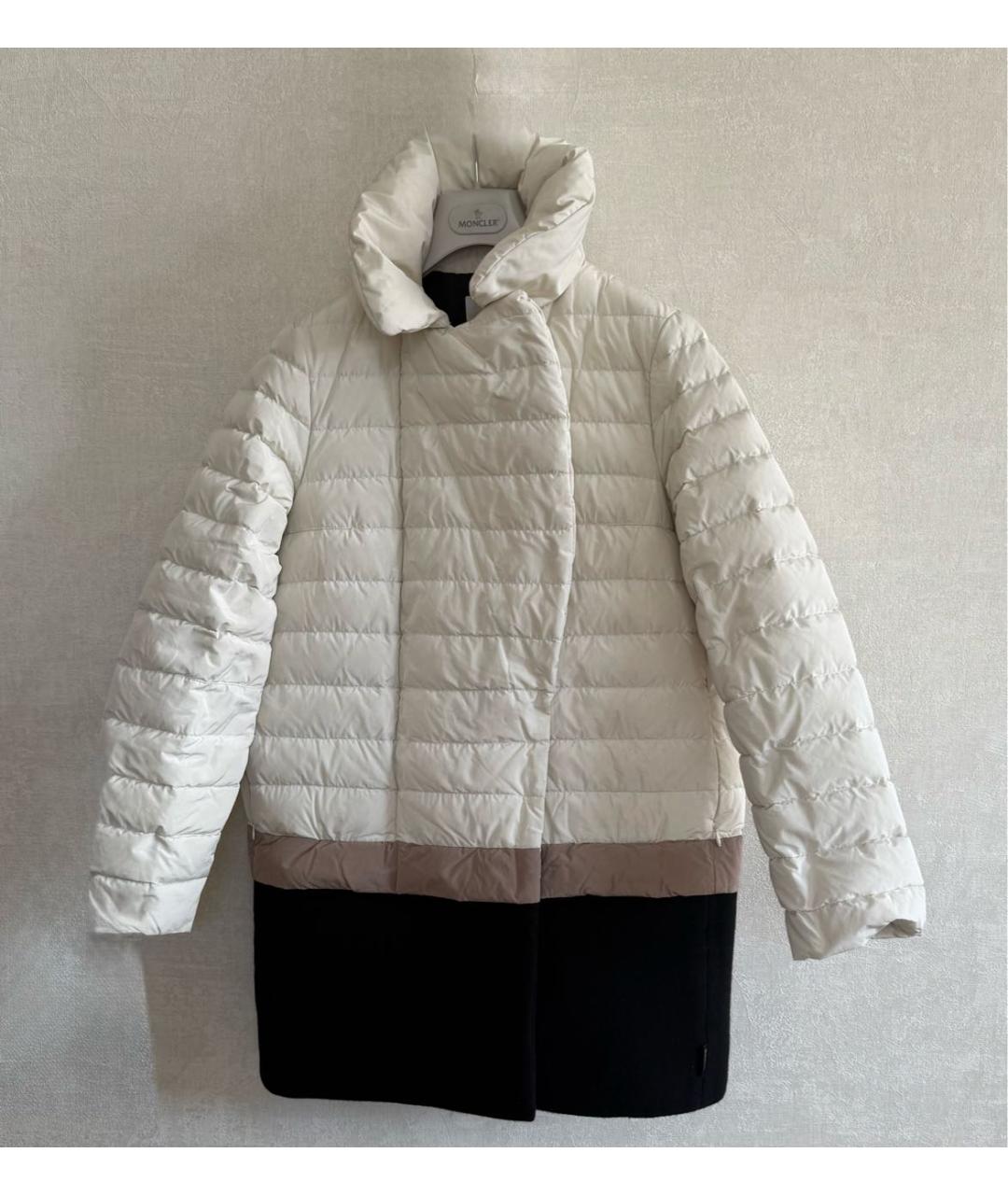 MONCLER Бежевый пуховик, фото 2