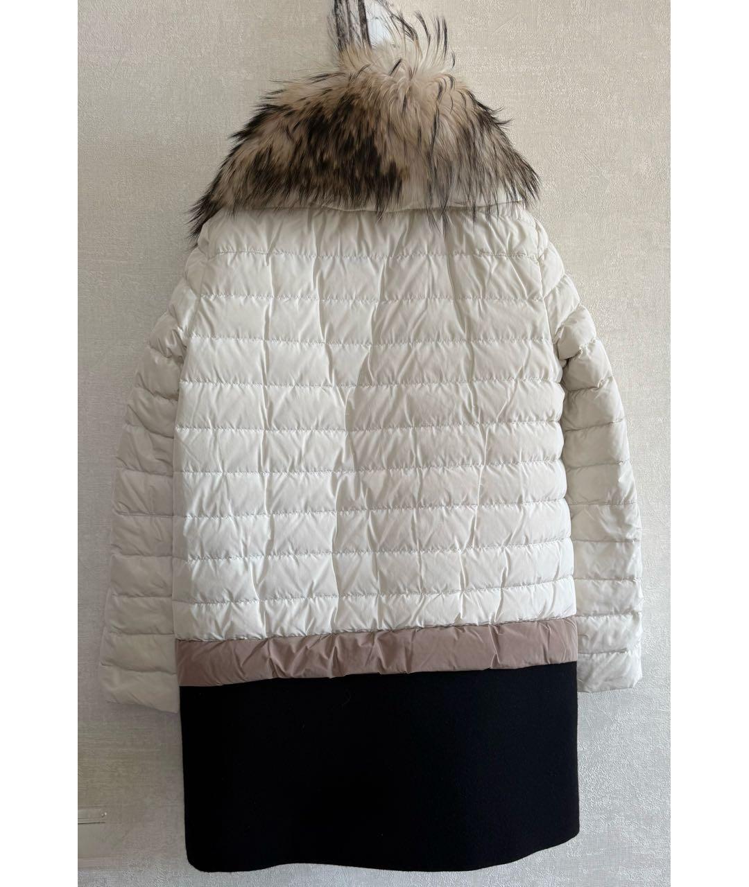 MONCLER Бежевый пуховик, фото 3