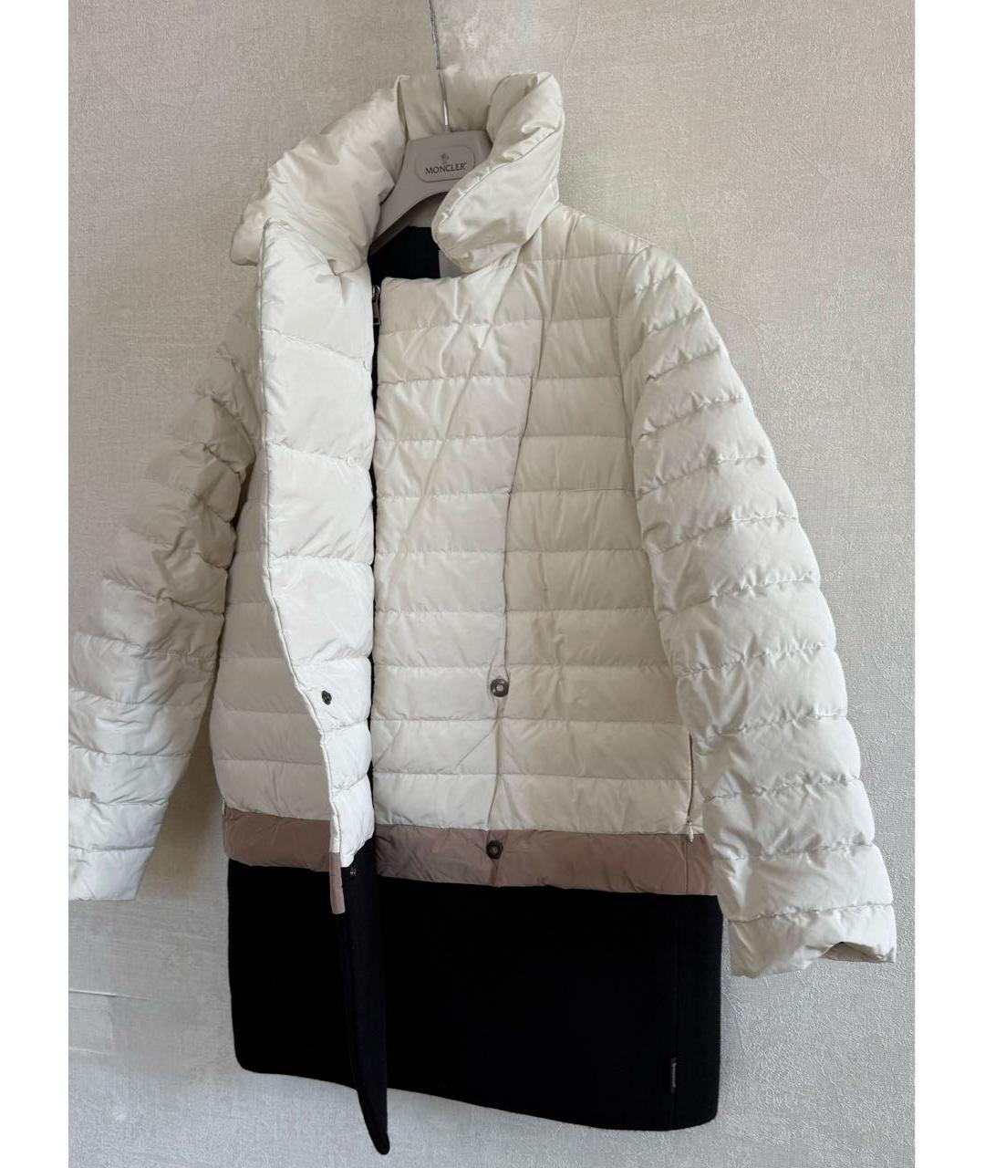 MONCLER Бежевый пуховик, фото 4