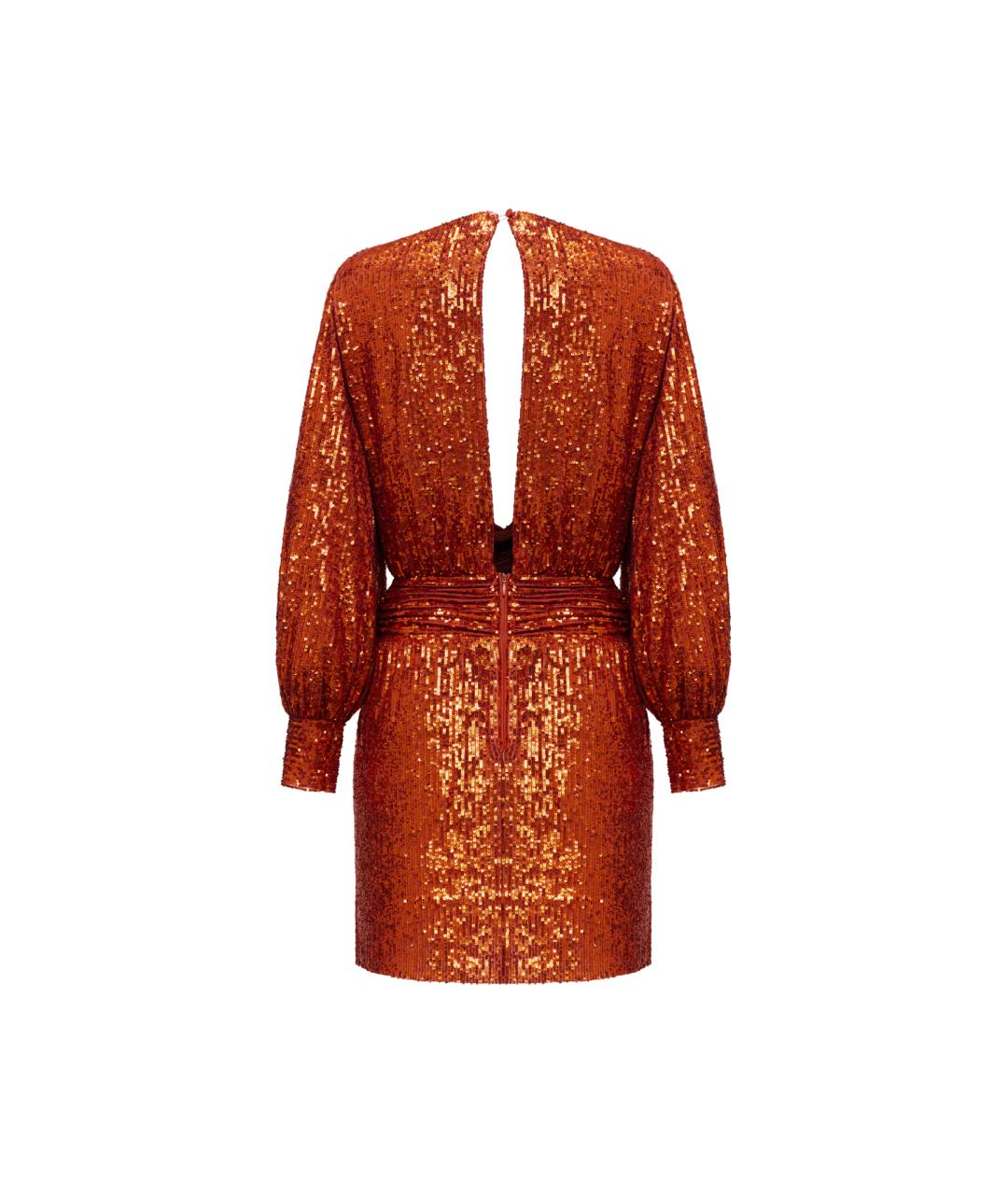 RASARIO Оранжевое полиэстеровое вечернее платье, фото 2