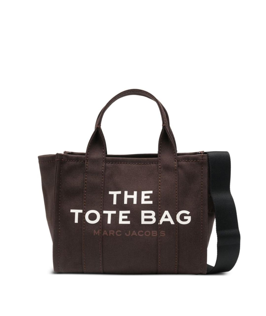 MARC JACOBS Коричневая хлопковая сумка тоут, фото 1