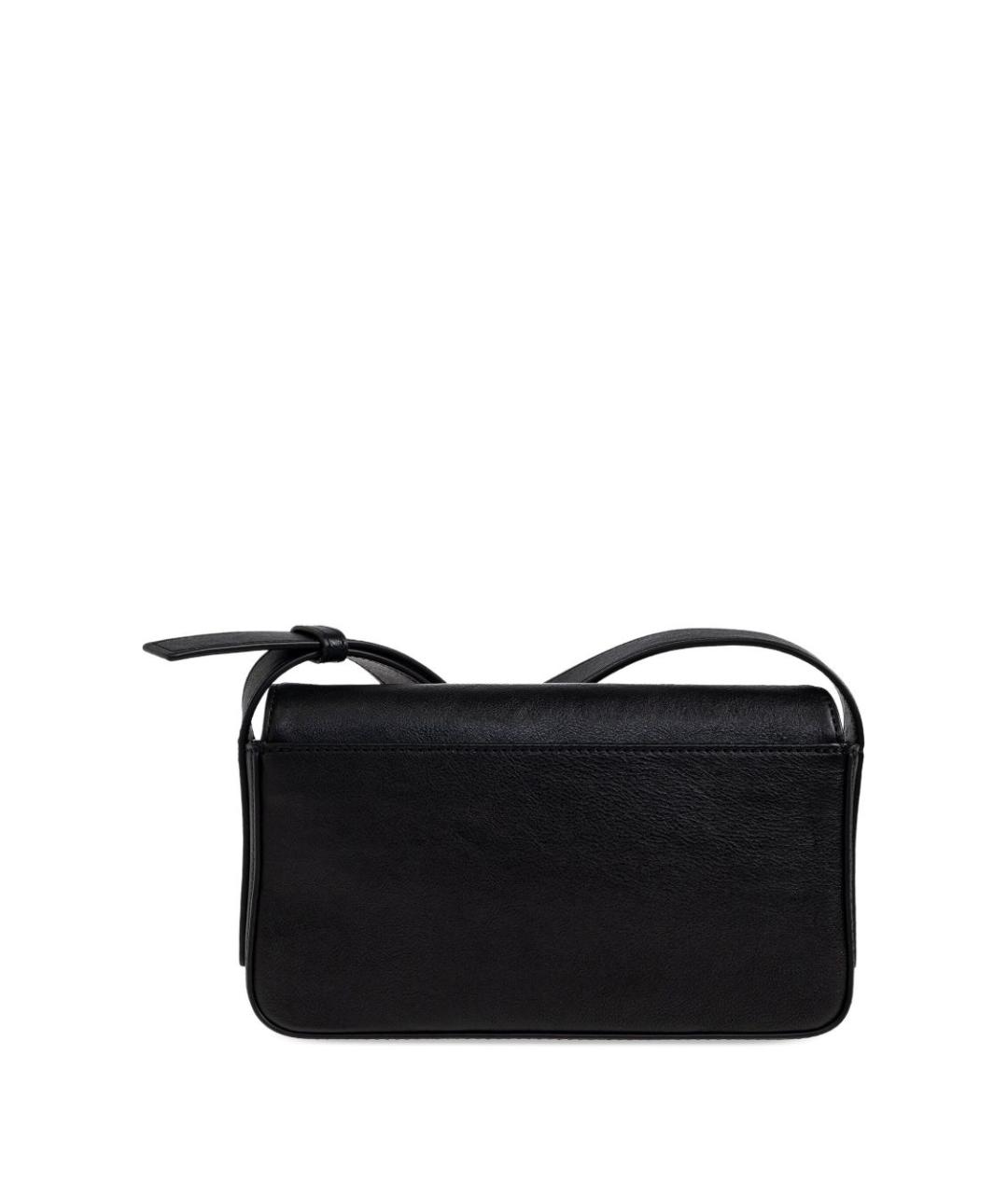 ALEXANDER WANG Черная кожаная сумка через плечо, фото 3