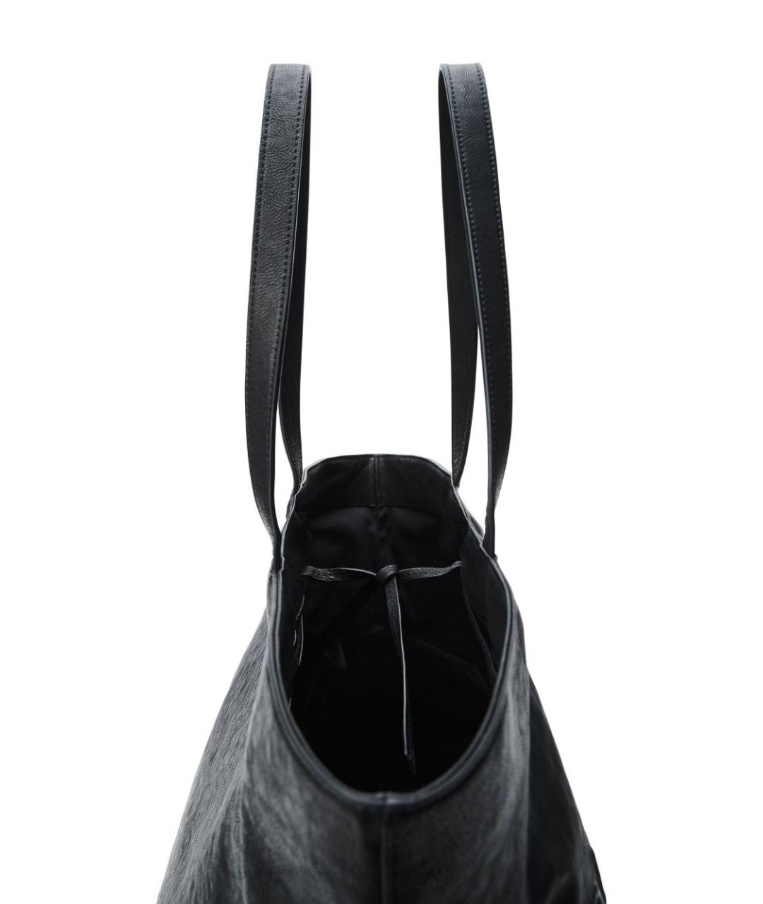 ALEXANDER WANG Черная кожаная сумка тоут, фото 5