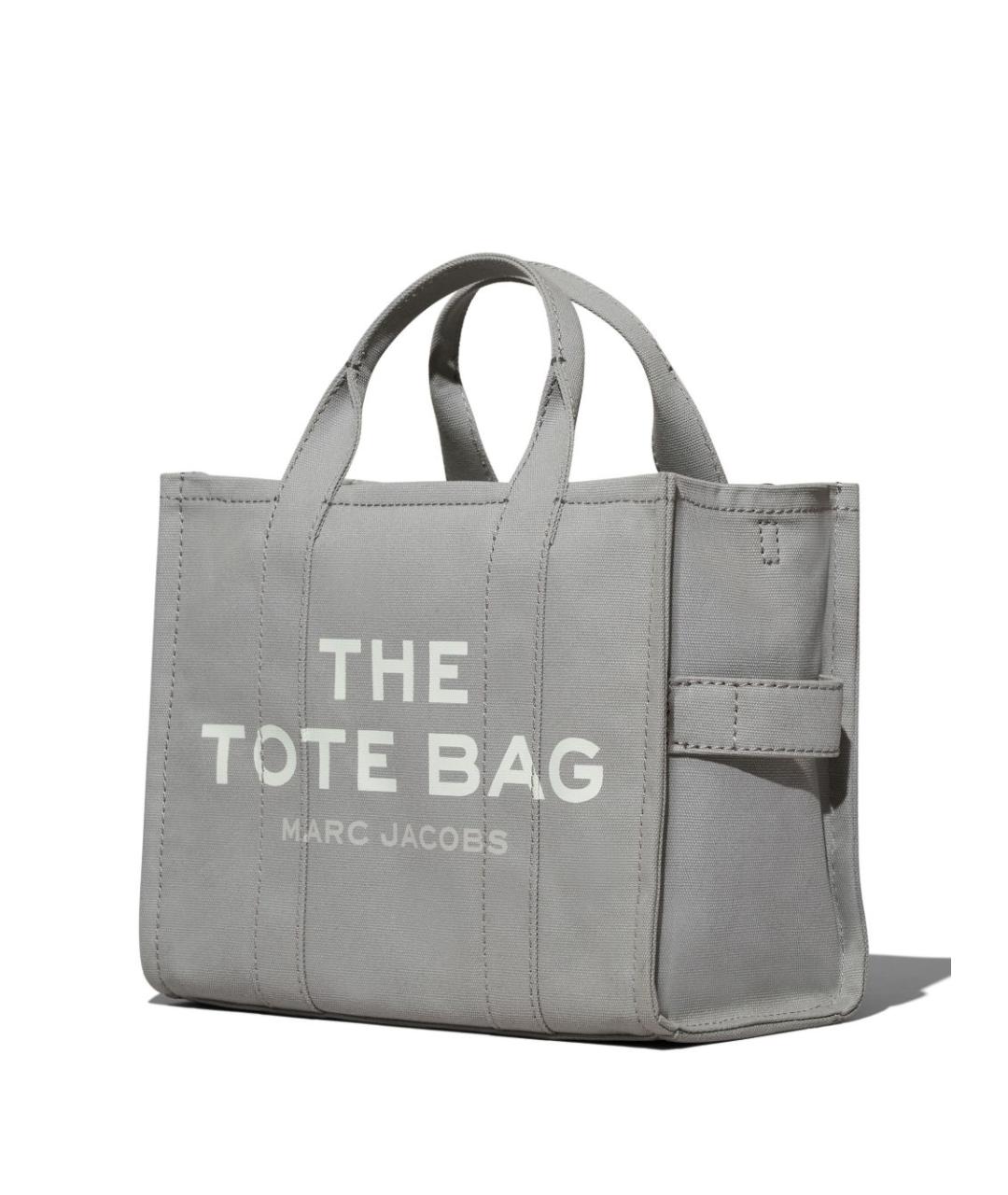 MARC JACOBS Серая тканевая сумка тоут, фото 6