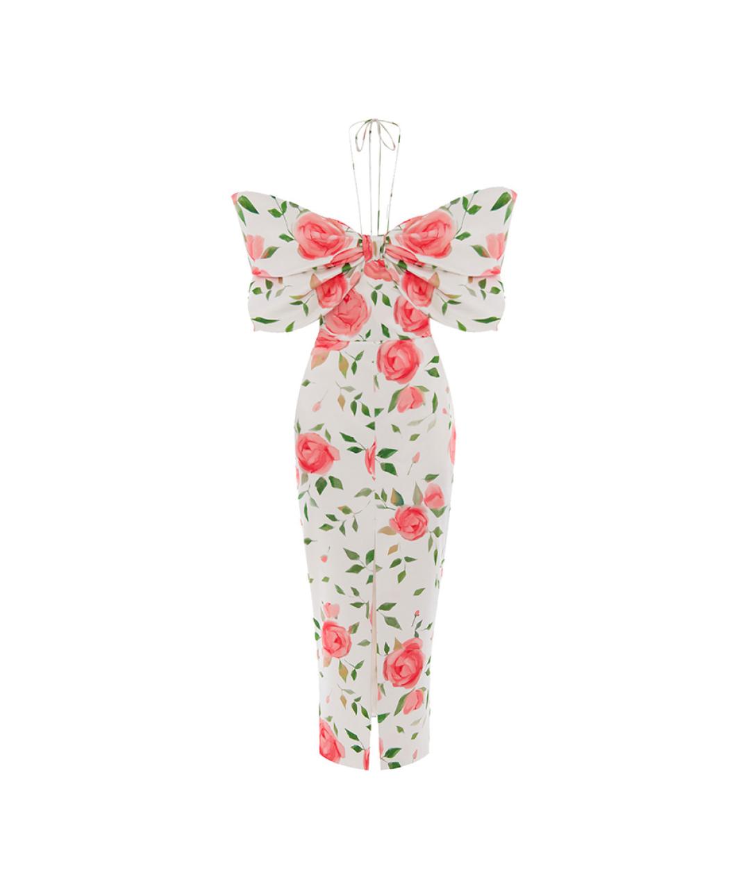 RASARIO Мульти атласное коктейльное платье, фото 1