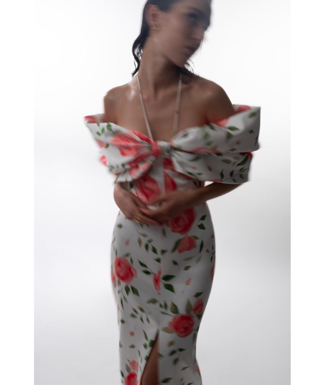 RASARIO Мульти атласное коктейльное платье, фото 4