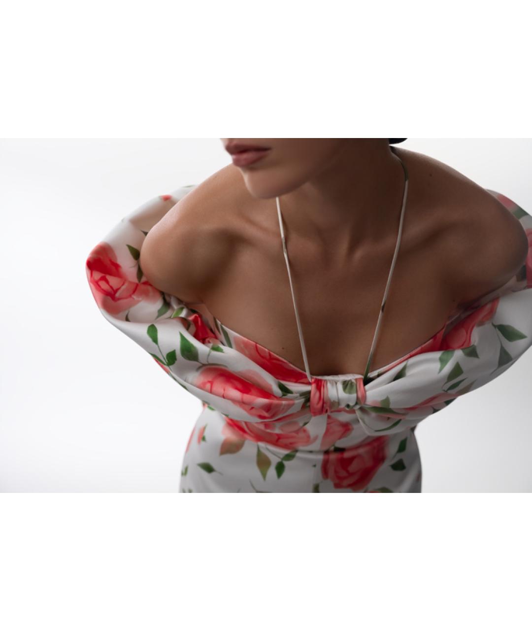 RASARIO Мульти атласное коктейльное платье, фото 5