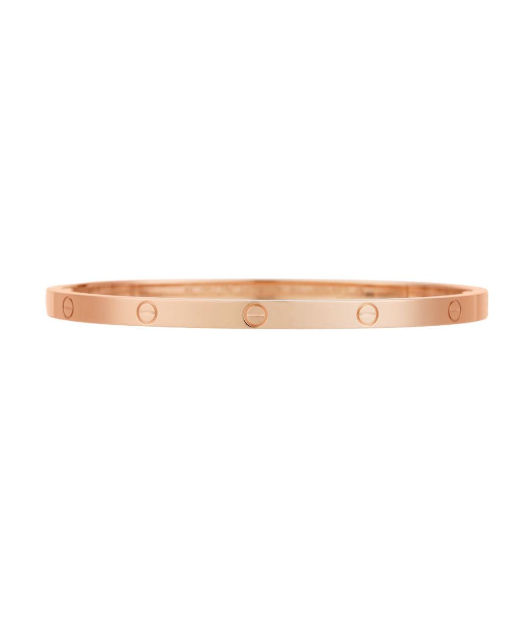 CARTIER Золотой браслет из розового золота, фото 1