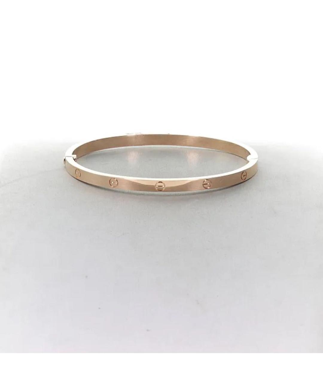CARTIER Золотой браслет из розового золота, фото 3
