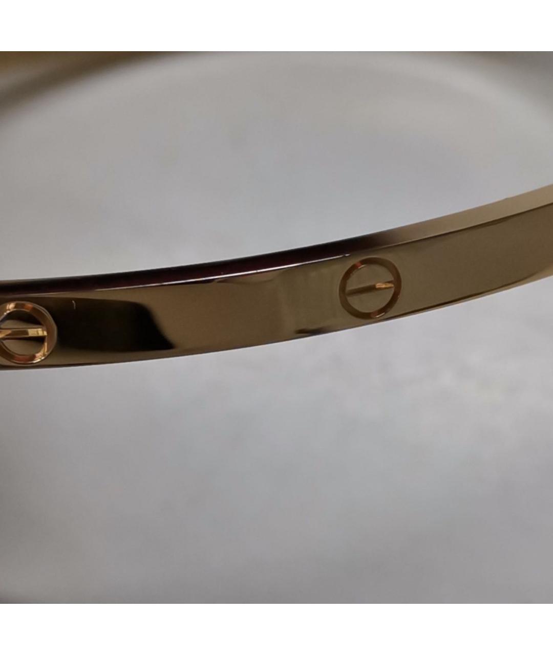 CARTIER Золотой браслет из розового золота, фото 7