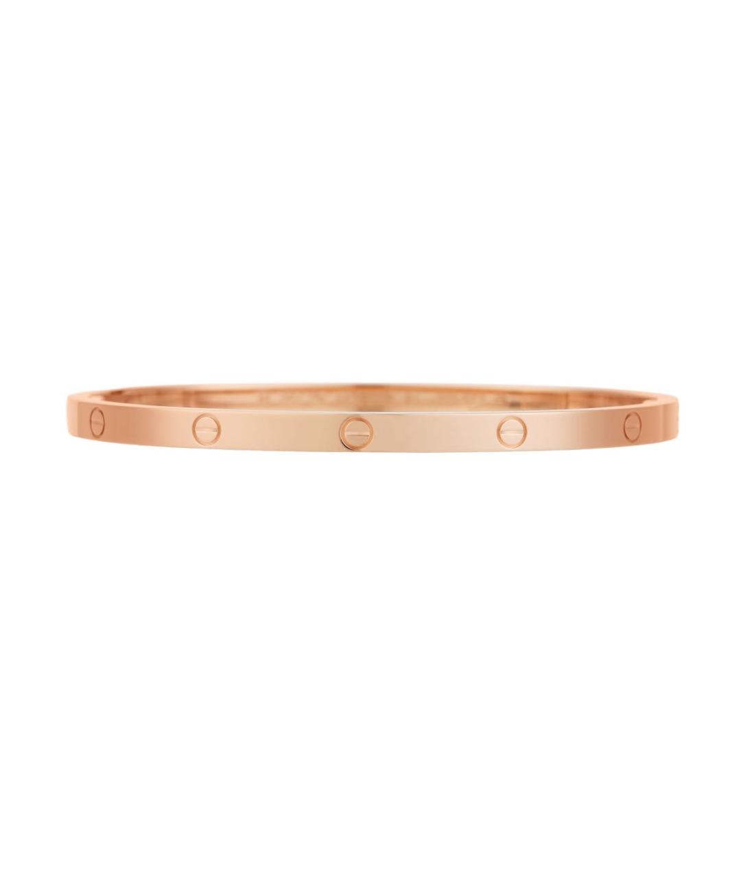 CARTIER Золотой браслет из розового золота, фото 1