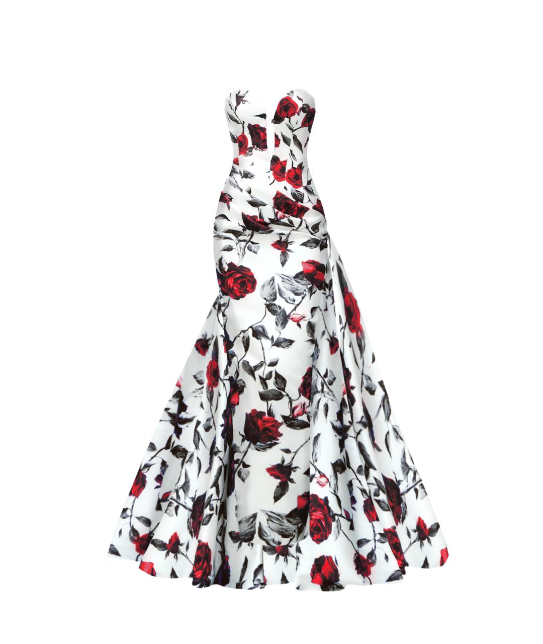 RASARIO Мульти атласное коктейльное платье, фото 1