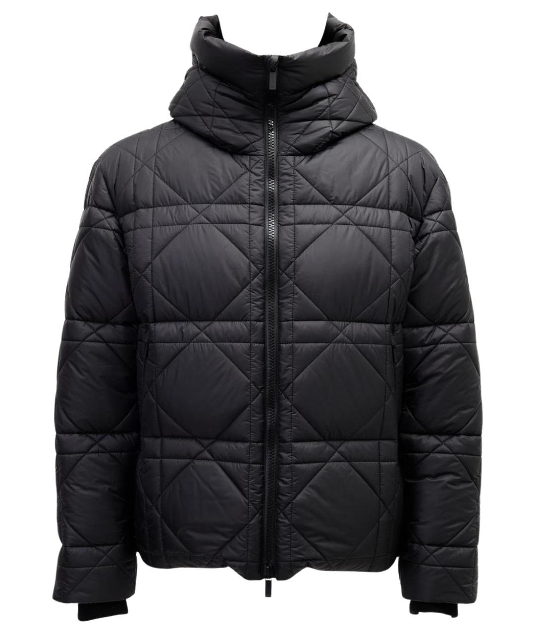 CHRISTIAN DIOR Черный полиамидовый пуховик, фото 1