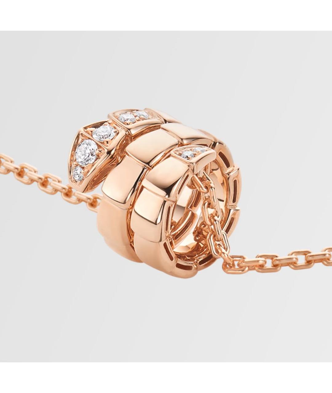 BVLGARI Розовое колье из розового золота, фото 3