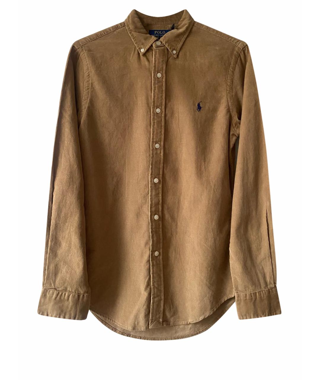 POLO RALPH LAUREN Бежевая хлопковая рубашка, фото 1