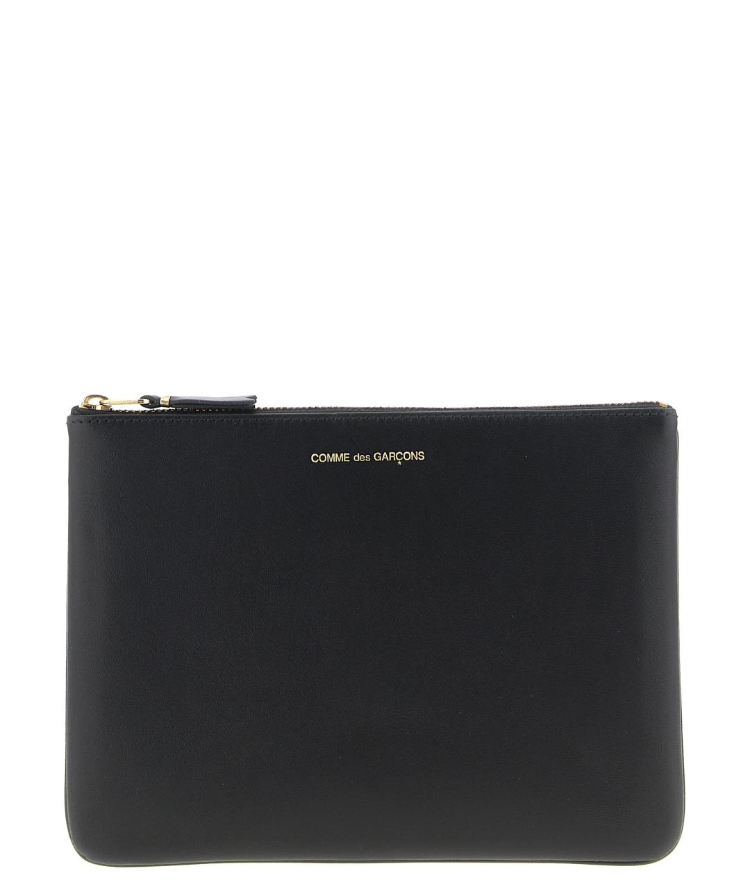 COMME DES GARÇONS WALLET Черный кожаный кошелек, фото 1