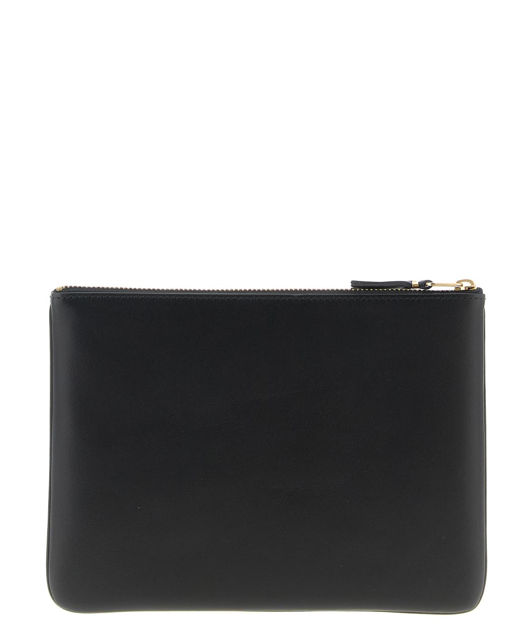 COMME DES GARÇONS WALLET Черный кожаный кошелек, фото 2