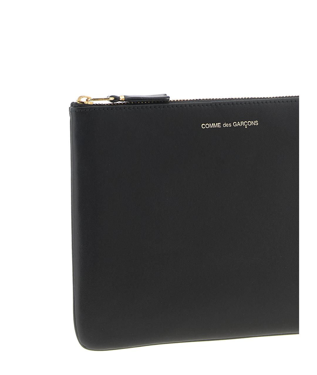 COMME DES GARÇONS WALLET Черный кожаный кошелек, фото 3