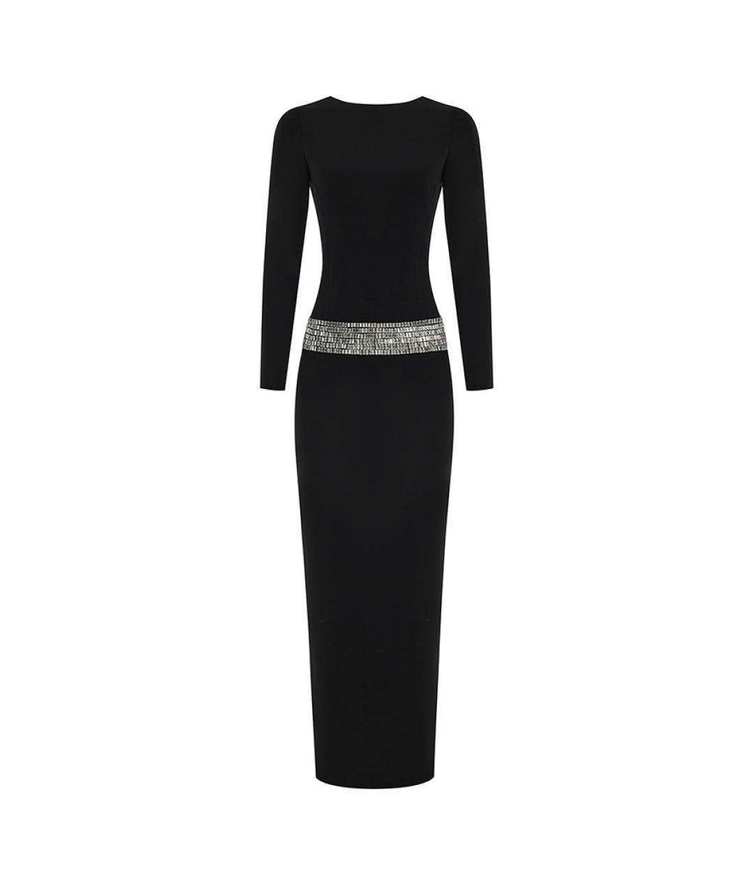 RASARIO Черное полиэстеровое вечернее платье, фото 2