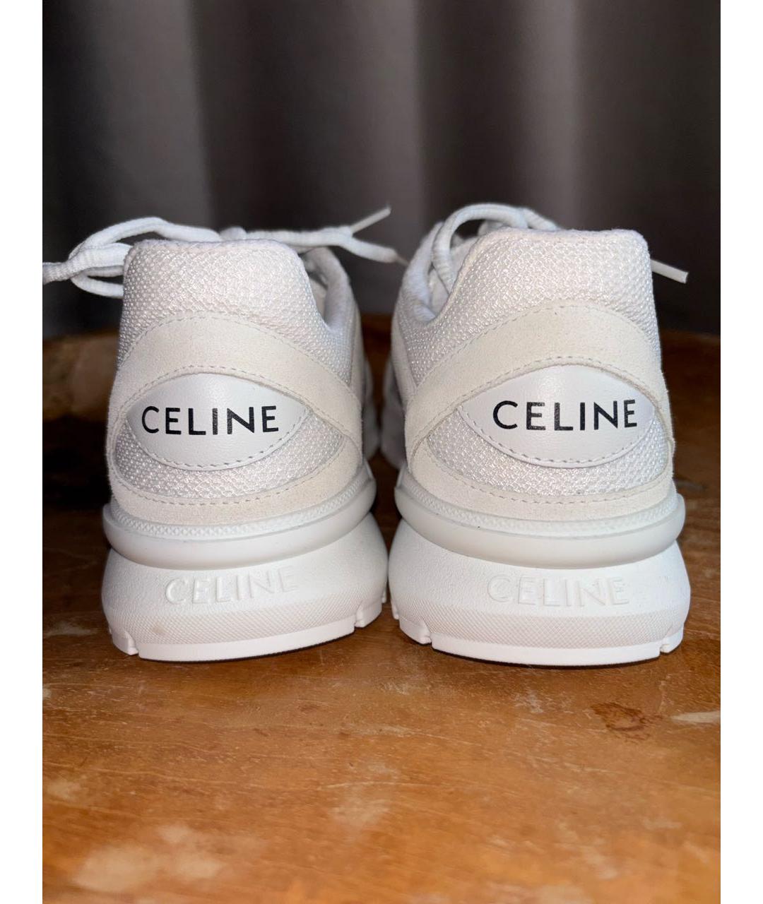 CELINE Белые кроссовки, фото 4