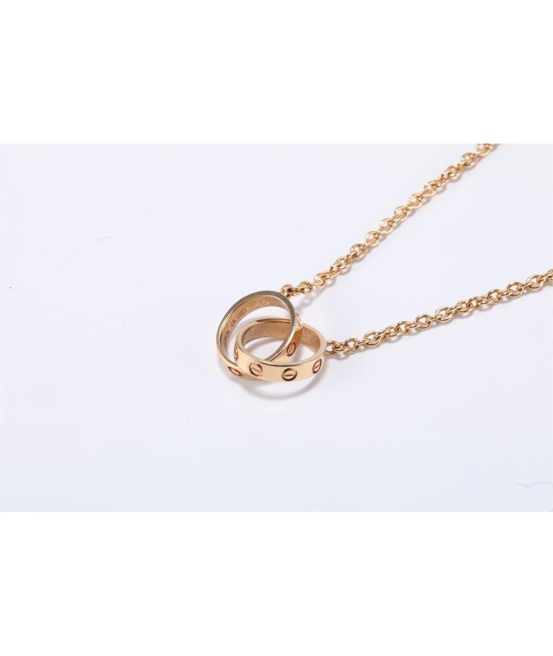 CARTIER Золотое колье из розового золота, фото 2