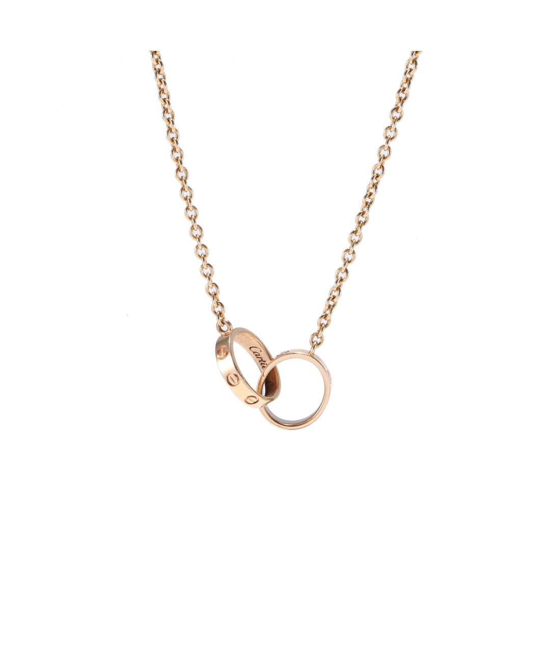 CARTIER Золотое колье из розового золота, фото 1