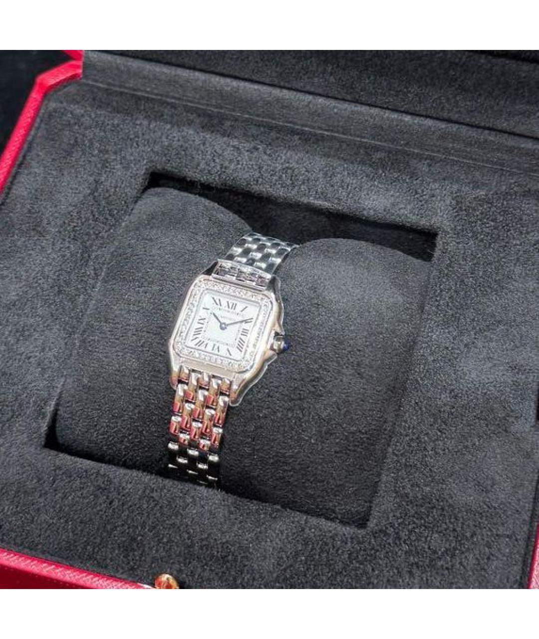CARTIER Серебряные металлические часы, фото 3