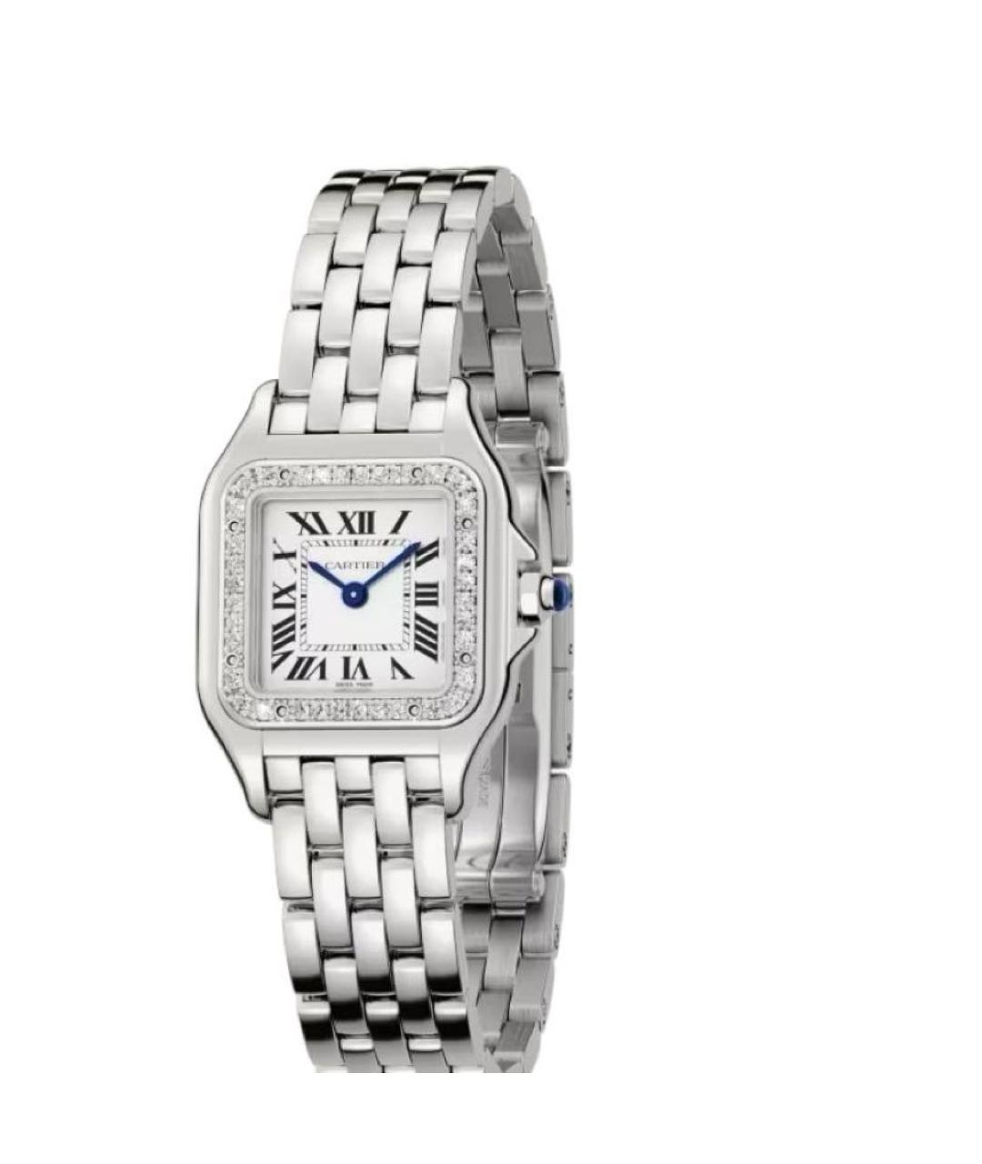 CARTIER Серебряные металлические часы, фото 1