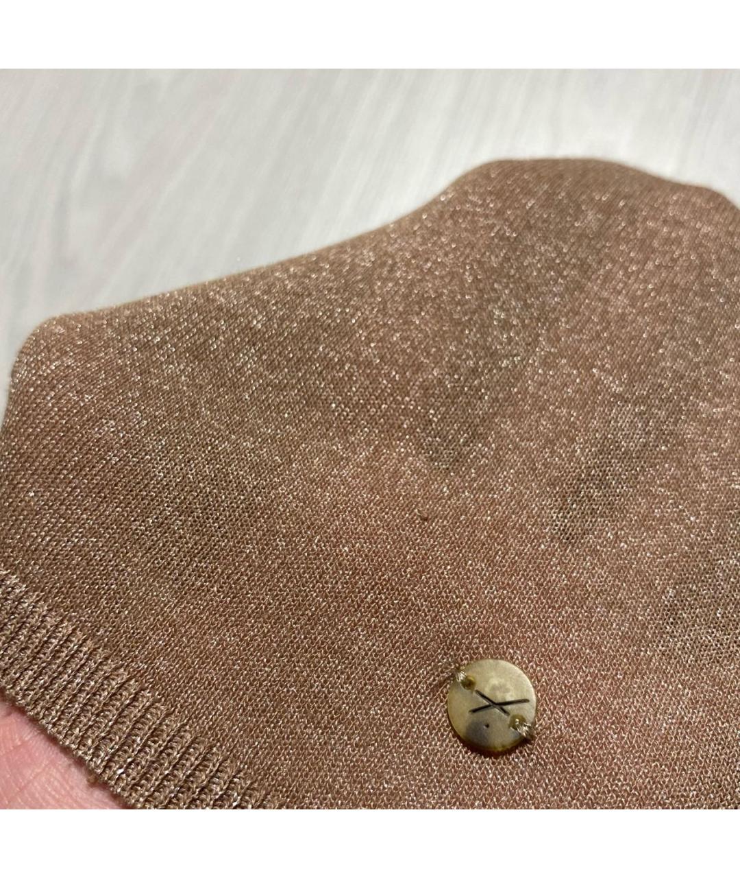 FALCONERI Бежевый хлопковый джемпер / свитер, фото 7