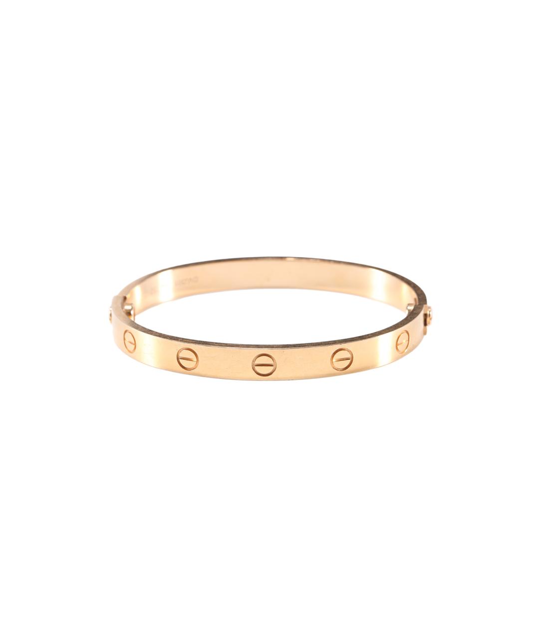 CARTIER Золотой браслет из розового золота, фото 1