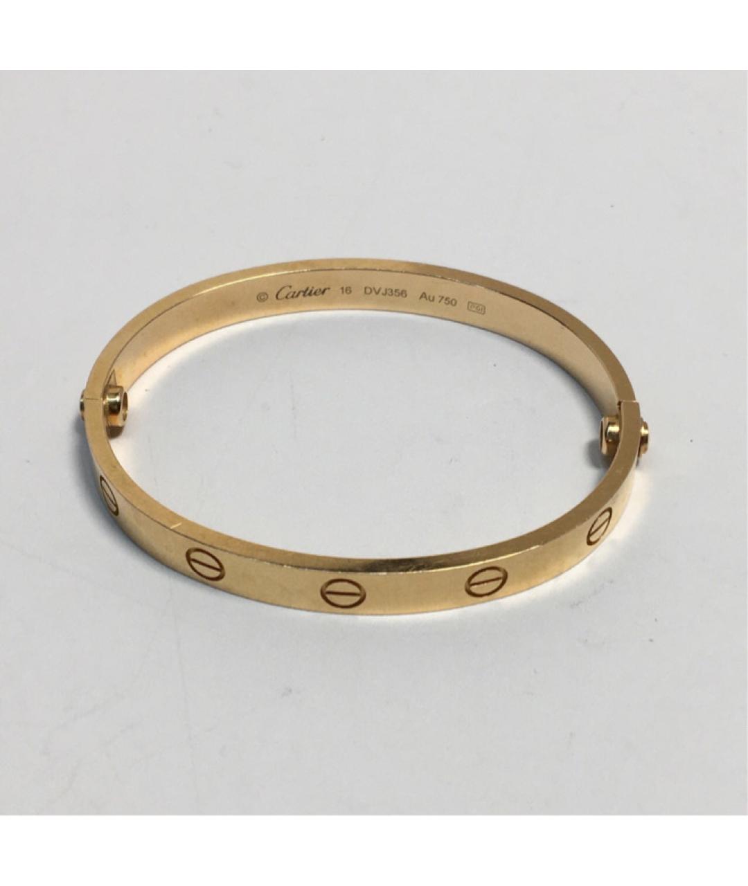 CARTIER Золотой браслет из розового золота, фото 5