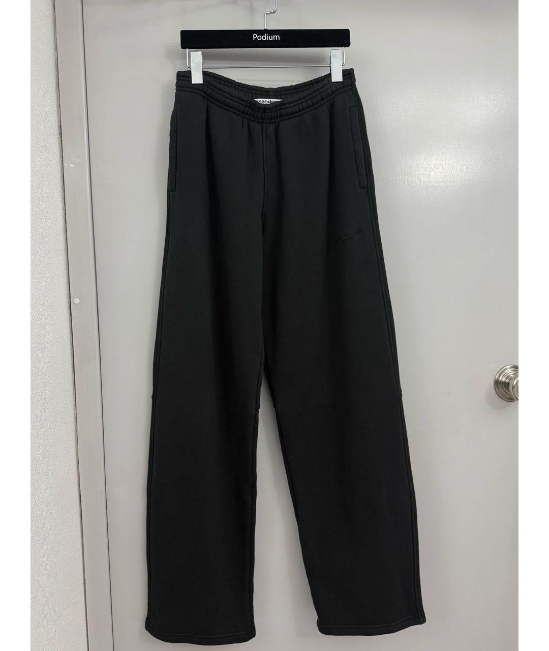 ALEXANDER WANG Черный хлопковый костюм с брюками, фото 2