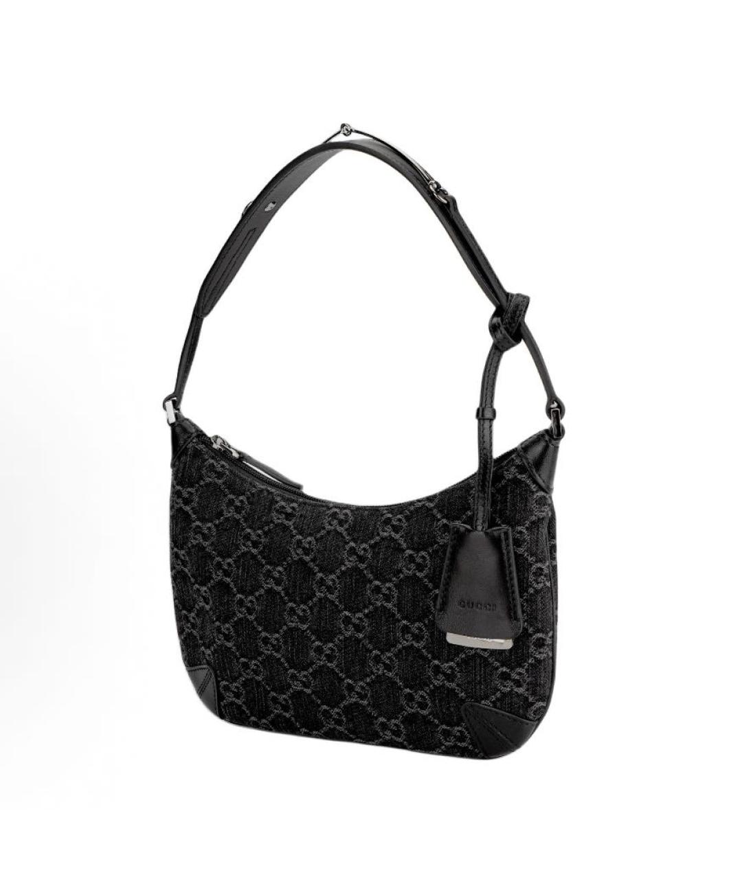 GUCCI Черная сумка с короткими ручками, фото 2