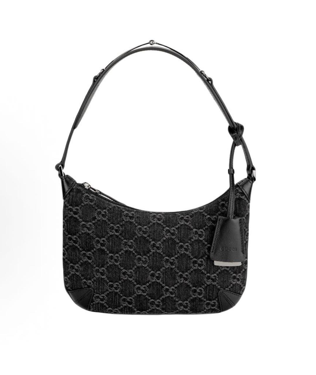 GUCCI Черная сумка с короткими ручками, фото 5
