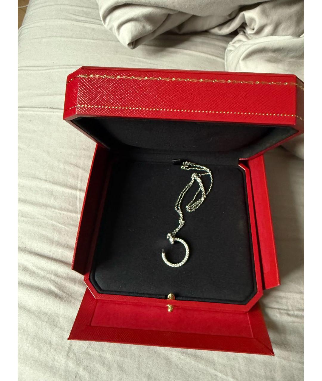 CARTIER Белый кулон из белого золота, фото 3