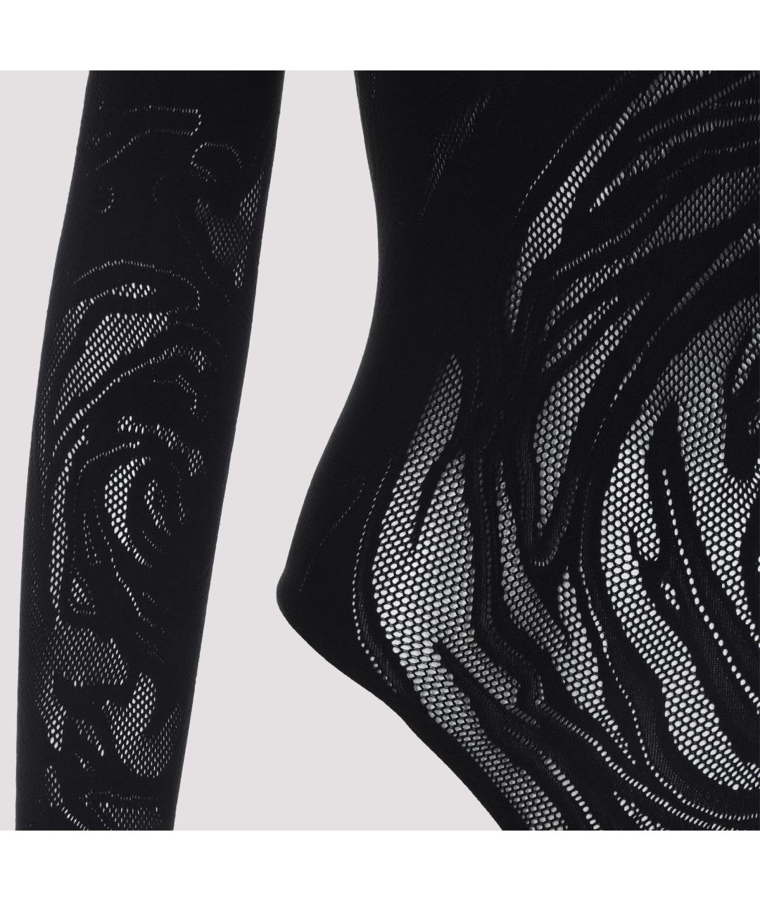 WOLFORD Черное полиамидовое боди, фото 4