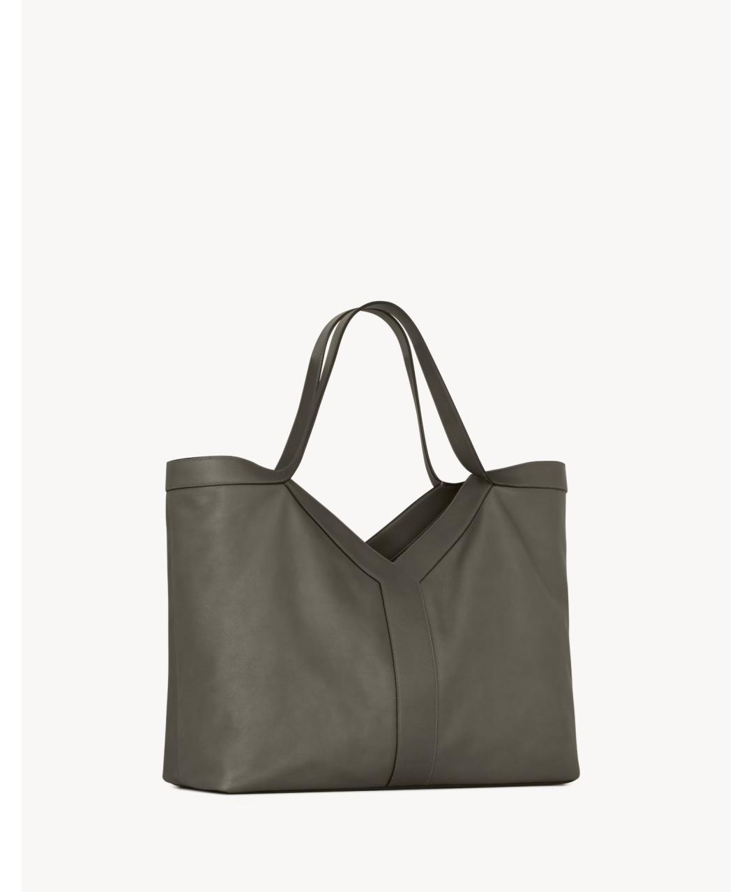 SAINT LAURENT Мульти кожаная сумка тоут, фото 5