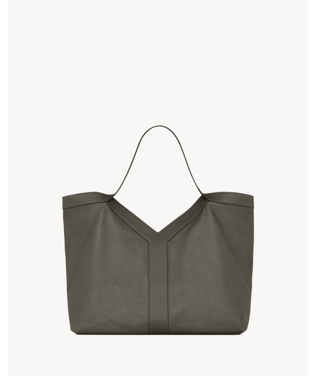 SAINT LAURENT Мульти кожаная сумка тоут, фото 6