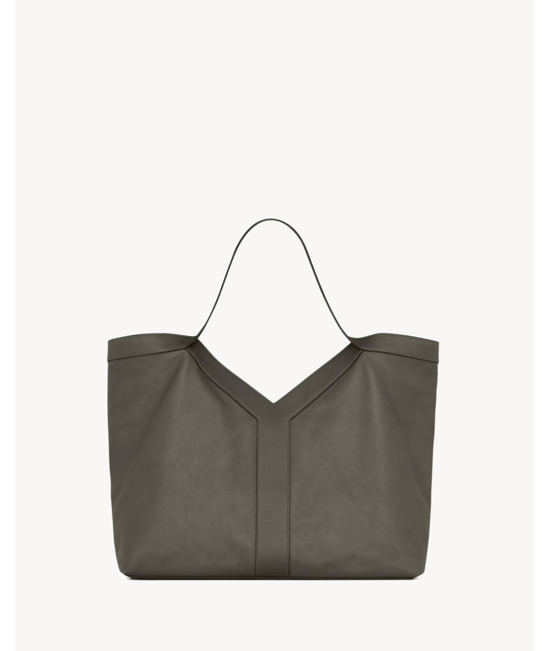 SAINT LAURENT Мульти кожаная сумка тоут, фото 3