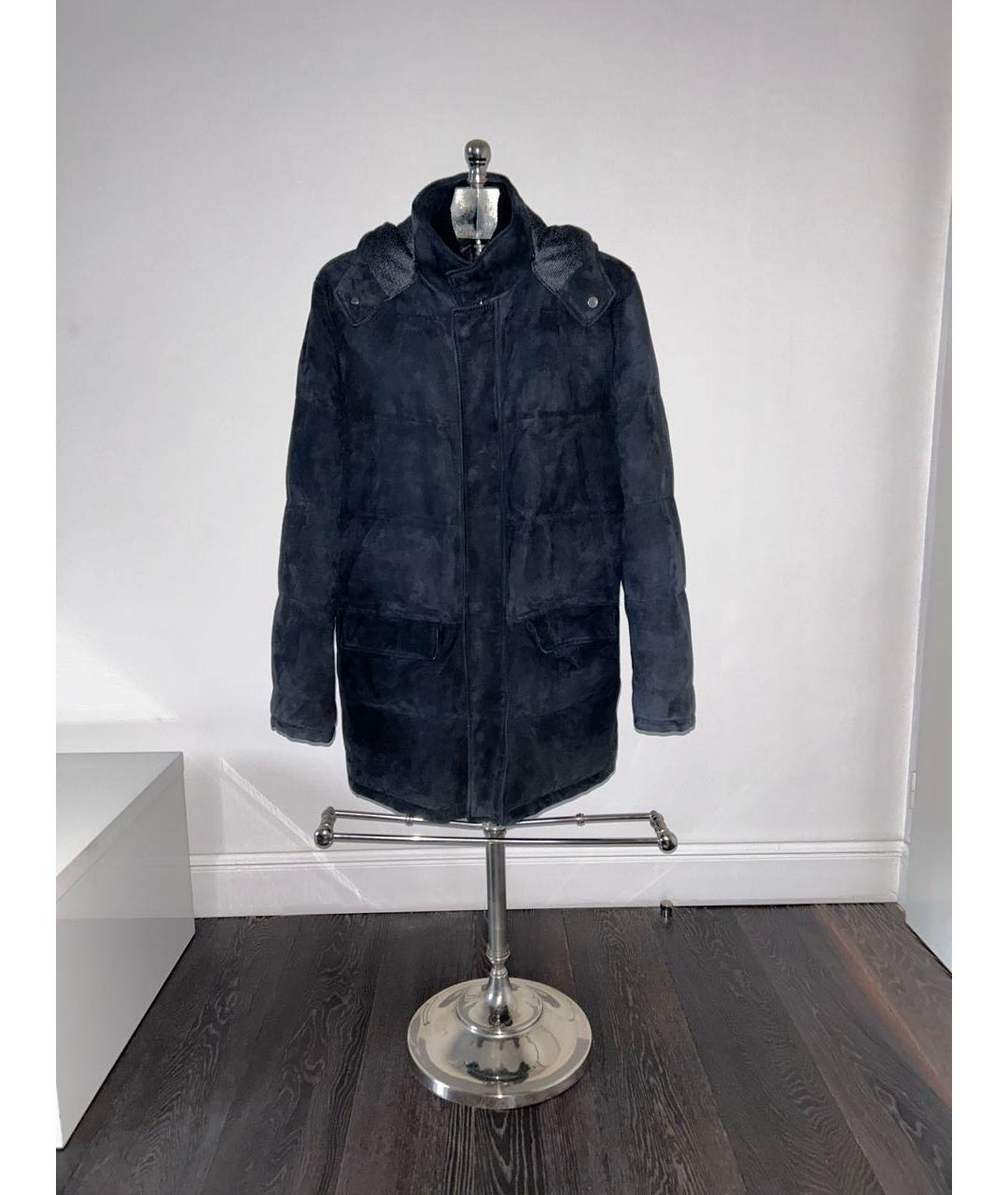 ZILLI Темно-синяя кашемировая куртка, фото 9
