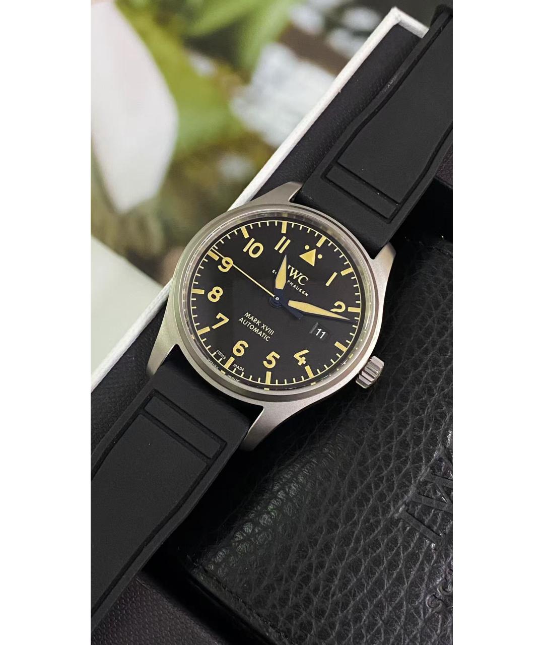IWC Schaffhausen Серебряные часы, фото 3