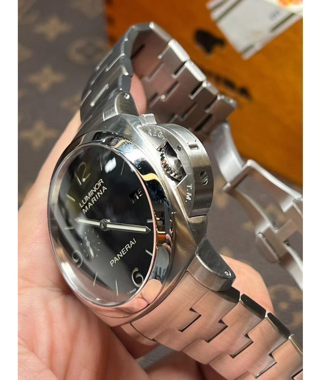 PANERAI Серебряные часы, фото 3